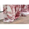 image:imageMaison d Hermine Curtains for Living Room 100 Cotton 84 inch Length One Panel Light Filtering Toile Curtains for Bedroom with Rod and Loop Pockets The Miller Red White Background 50 W x 84 L
