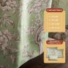 image:imageMaison d Hermine Curtains for Living Room 100 Cotton 84 inch Length Two Panels Light Filtering Toile Curtains for Bedroom Windows with Rod and Loop Pockets Drapes Joli Jouy Green 50 W x 84 L
