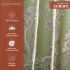 image:imageMaison d Hermine Curtains for Living Room 100 Cotton 84 inch Length Two Panels Light Filtering Toile Curtains for Bedroom Windows with Rod and Loop Pockets Drapes Joli Jouy Green 50 W x 84 L