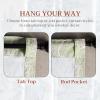 image:imageMaison d Hermine Curtains for Living Room 100 Cotton 84 inch Length Two Panels Light Filtering Toile Curtains for Bedroom Windows with Rod and Loop Pockets Drapes Joli Jouy Green 50 W x 84 L