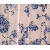 image:imageMaison d Hermine Curtains for Living Room 100 Cotton 84 inch Length Two Panels Light Filtering Toile Curtains for Bedroom Windows with Rod and Loop Pockets Drapes Bonobo Blue 50 W x 84 L