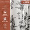 image:imageMaison d Hermine Curtains for living room 100 Cotton 108 inch length Two Panels Light Filtering Toile Curtains for Bedroom Windows with rod and loop Pockets Drapes Paradise Mid Night 50W x 108L