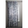 image:imageMaison d Hermine Curtains for living room 100 Cotton 124 inch length Two Panels Light Filtering Toile Curtains for Bedroom Windows with rod and loop Pockets Drapes The Miller Denim 50W x 124L