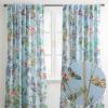 image:imageMaison d Hermine Curtains for Living Room 100 Cotton 124 inch Length Two Panel Light Filtering Curtains for Windows with Rod and Loop Pockets Easter decorations Canne  Pastel Blue 50W x 124L