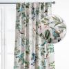 image:imageMaison d Hermine Curtains for Living Room 100 Cotton 84 inch Length One Panel Light Filtering Curtains for Windows with Rod and Loop Pockets Easter Decorations Solstice  Beige 50 W x 84 L