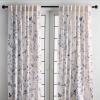image:imageMaison d Hermine Curtains for Living Room 100 Cotton 84 inch Length Two Panel Light Filtering Curtains for Windows with Rod and Loop Pockets Easter Decorations Neo Ipomee  Beige 50 W x 84 L