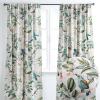 image:imageMaison d Hermine Curtains for Living Room 100 Cotton 96 inch Length Two Panel Light Filtering Curtains for Windows with Rod and Loop Pockets Easter Decorations Solstice  Beige 50 W x 96 L