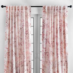 image:imageMaison d Hermine Curtains for Living Room 100 Cotton 96 inch Length Two Panel Light Filtering Curtains for Windows with Rod and Loop Pockets Easter Decorations Equinoxe  Beige 50 W x 96 L