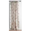 image:imageMaison d Hermine Curtains for Living Room 100 Cotton 108 inch Length One Panel Light Filtering Curtains for Windows with Rod and Loop Pockets Feuillage  Light Taupe 50 W x 108 L