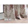 image:imageMaison d Hermine Curtains for Living Room 100 Cotton 108 inch Length One Panel Light Filtering Curtains for Windows with Rod and Loop Pockets Feuillage  Light Taupe 50 W x 108 L