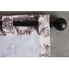 image:imageMaison d Hermine Curtains for Living Room 100 Cotton 108 inch Length One Panel Light Filtering Toile Curtains for Bedroom Windows with Rod and Loop Pockets Drapes Bonobo Brown 50 W x 108 L