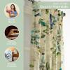image:imageMaison d Hermine Curtains for Living Room 100 Cotton 108 inch Length Two Panel Light Filtering Curtains for Windows with Rod and Loop Pockets Solstice  Garden Glade 50 W x 108 L