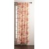 image:imageMaison d Hermine Curtains for Living Room 100 Cotton 108 inch Length Two Panels Light Filtering Toile Curtains for Bedroom Windows with Rod and Loop Pockets Drapes Calais Cardinal 50 W x 108 L