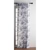image:imageMaison d Hermine Curtains for Living Room 100 Cotton 108 inch Length Two Panels Light Filtering Toile Curtains with Rod and Loop Pockets Calais Paloma Grey White Background 50 W x 108 L