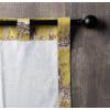 image:imageMaison d Hermine Curtains for Living Room 100 Cotton 124 inch Length One Panel Light Filtering Toile Curtains for Bedroom Windows with Rod and Loop Pockets Drapes Calais Celery 50 W x 124 L