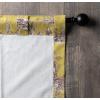image:imageMaison d Hermine Curtains for Living Room 100 Cotton 124 inch Length One Panel Light Filtering Toile Curtains for Bedroom Windows with Rod and Loop Pockets Drapes Calais Celery 50 W x 124 L