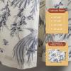 image:imageMaison d Hermine Curtains for Living Room 100 Cotton 124 inch Length One Panel Light Filtering Toile Curtains for Bedroom Windows with Rod and Loop Pockets Drapes Paradise Delft 50 W x 124 L