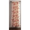 image:imageMaison d Hermine Curtains for Living Room 100 Cotton 124 inch Length Two Panels Light Filtering Toile Curtains for Bedroom Windows with Rod and Loop Pockets Drapes Calais Cardinal 50 W x 124 L