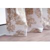 image:imageMaison d Hermine Curtains for Living Room 100 Cotton 124 inch Length Two Panels Light Filtering Toile Curtains for Bedroom Windows with Rod and Loop Pockets Drapes Trianon Bronze 50 W x 124 L