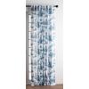 image:imageMaison d Hermine Curtains for Living Room 100 Cotton 124 inch Length Two Panels Light Filtering Toile Curtains for Bedroom with Rod and Loop Pockets Calais Blue White Background 50 W x 124 L