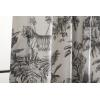 image:imageMaison d Hermine Curtains for Living Room 100 Cotton 84 inch Length One Panel Light Filtering Toile Curtains for Bedroom Windows with Rod and Loop Pockets Drapes Savana Jouy Black 50 W x 84 L