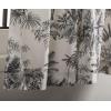 image:imageMaison d Hermine Curtains for Living Room 100 Cotton 84 inch Length One Panel Light Filtering Toile Curtains for Bedroom Windows with Rod and Loop Pockets Drapes Savana Jouy Black 50 W x 84 L