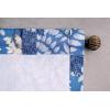 image:imageMaison d Hermine Curtains for Living Room 100 Cotton 84 inch Length Two Panel Light Filtering Curtains for Windows with Rod and Loop Pockets Feuillage  Air Force Blue 50 W x 84 L