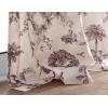 image:imageMaison d Hermine Curtains for Living Room 100 Cotton 84 inch Length Two Panels Light Filtering Toile Curtains for Bedroom Windows with Rod and Loop Pockets Drapes Bonobo Brown 50 W x 84 L