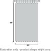 image:imageMaison d Hermine Curtains for Living Room 100 Cotton 96 inch Length One Panel Light Filtering Toile Curtains for Bedroom Windows with Rod and Loop Pockets Drapes Paradise Almond 50 W x 96 L