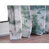 image:imageMaison d Hermine Curtains for Living Room 100 Cotton 96 inch Length One Panel Light Filtering Toile Curtains with Rod and Loop Pockets Calais Antique Green White Background 50 W x 96 L