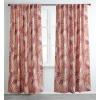 image:imageMaison d Hermine Curtains for Living Room 100 Cotton 96 inch Length Two Panel Light Filtering Curtains for Windows with Rod and Loop Pockets Feuillage  Cameo Brown 50 W x 96 L