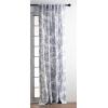 image:imageMaison d Hermine Curtains for Living Room 100 Cotton 96 inch Length Two Panels Light Filtering Toile Curtains with Rod and Loop Pockets The Miller Paloma Gray White Background 50 W x 96 L