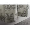 image:imageMaison d Hermine Curtains for living room 100 Cotton 124 inch length One Panel Light Filtering Toile Curtains for Bedroom Windows with rod and loop Pockets Drapes Savana Jouy Green 50W x 124L