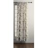 image:imageMaison d Hermine Curtains for living room 100 Cotton 124 inch length Two Panels Light Filtering Toile Curtains for Bedroom Windows with rod and loop Pockets Drapes Paradise Mid Night 50W x 124L