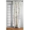 image:imageMaison d Hermine Curtains for living room 100 Cotton 84 inch length Two Panels Light Filtering Toile Curtains for Bedroom Windows with rod and loop Pockets Drapes Jouy Paradise Blue 50W x 84L