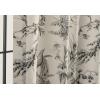 image:imageMaison d Hermine Curtains for living room 100 Cotton 96 inch length Two Panels Light Filtering Toile Curtains for Bedroom Windows with rod and loop Pockets Drapes Paradise Mid Night 50W x 96L