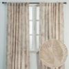 image:imageMaison d Hermine Curtains for Living Room 100 Cotton 108 inch Length Two Panel Light Filtering Curtains for Windows with Rod and Loop Pockets Easter Decorations Creole  Beige 50 W x 108 L