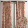image:imageMaison d Hermine Curtains for Living Room 100 Cotton 124 inch Length Two Panel Light Filtering Curtains for Windows with Rod and Loop Pockets Easter Decorations Bowral 50 W x 124 L