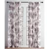 image:imageMaison d Hermine Curtains for Living Room 100 Cotton 84 inch Length Two Panels Light Filtering Toile Curtains for Bedroom Windows with Rod and Loop Pockets Drapes Trianon Grey 50 W x 84 L