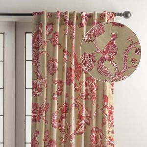 image:imageMaison d Hermine Curtains for Living Room 100 Cotton 108 inch Length One Panel Light Filtering Curtains for Windows with Rod and Loop Pockets Easter Decorations Bowral 50 W x 108 L