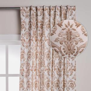 image:imageMaison d Hermine Curtains for Living Room 100 Cotton 96 inch Length One Panel Light Filtering Curtains for Windows with Rod and Loop Pockets Easter Decorations Allure 50 W x 96 L