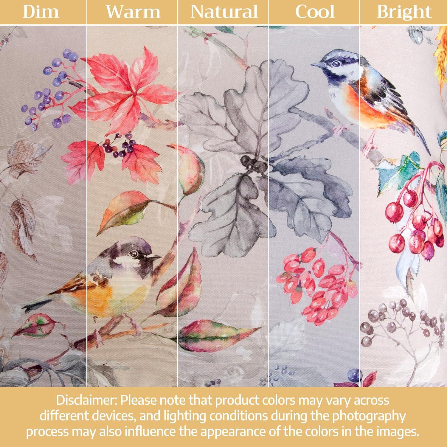 image:imageMaison d Hermine Curtains for Living Room 100 Cotton 84 inch Length Two Panel Light Filtering Curtains for Windows with Rod and Loop Pockets Gifts for Mothers Day Equinoxe  Multi 50 W x 84 L