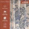 image:imageMaison d Hermine Curtains for Living Room 100 Cotton 108 inch Length Two Panels Light Filtering Toile Curtains for Bedroom Windows with Rod and Loop Pockets Drapes The Miller Blue 50 W x 108 L