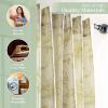 image:imageMaison d Hermine Curtains for Living Room 100 Cotton 84 inch Length One Panel Light Filtering Toile Curtains for Bedroom Windows with Rod and Loop Pockets Drapes Paradise Sage 50 W x 84 L