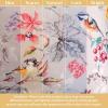 image:imageMaison d Hermine Curtains for Living Room 100 Cotton 84 inch Length Two Panel Light Filtering Curtains for Windows with Rod and Loop Pockets Gifts for Mothers Day Equinoxe  Multi 50 W x 84 L