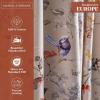 image:imageMaison d Hermine Curtains for Living Room 100 Cotton 84 inch Length Two Panel Light Filtering Curtains for Windows with Rod and Loop Pockets Gifts for Mothers Day Equinoxe  Multi 50 W x 84 L