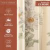 image:imageMaison d Hermine Curtains for Living Room 100 Cotton 96 inch Length One Panel Light Filtering Curtains for Windows with Rod and Loop Pockets Gifts for Mothers Day Villette  Dove Grey 50W x 96L