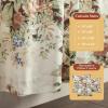 image:imageMaison d Hermine Curtains for Living Room 100 Cotton 96 inch Length Two Panel Light Filtering Curtains for Windows with Rod and Loop Pockets Gifts for Mothers Day Abbeville 50 W x 96 L