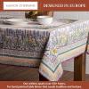 image:imageMaison d Hermine Table Cloth Rectangle Table 100 Cotton 70 x 108 Inches Tablecloth Reusable Decorative for Dining Kitchen Room Farmhouse Home Gifts for Mothers Day Spring Summer  Fanny Lavender