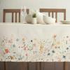 image:imageMaison d Hermine Table Cloth Rectangle Table 100 Cotton 70 x 120 Inches Tablecloth Reusable Decorative for Dining Kitchen Room Farmhouse Home Gifts for Mothers Day Spring Summer  Colmar